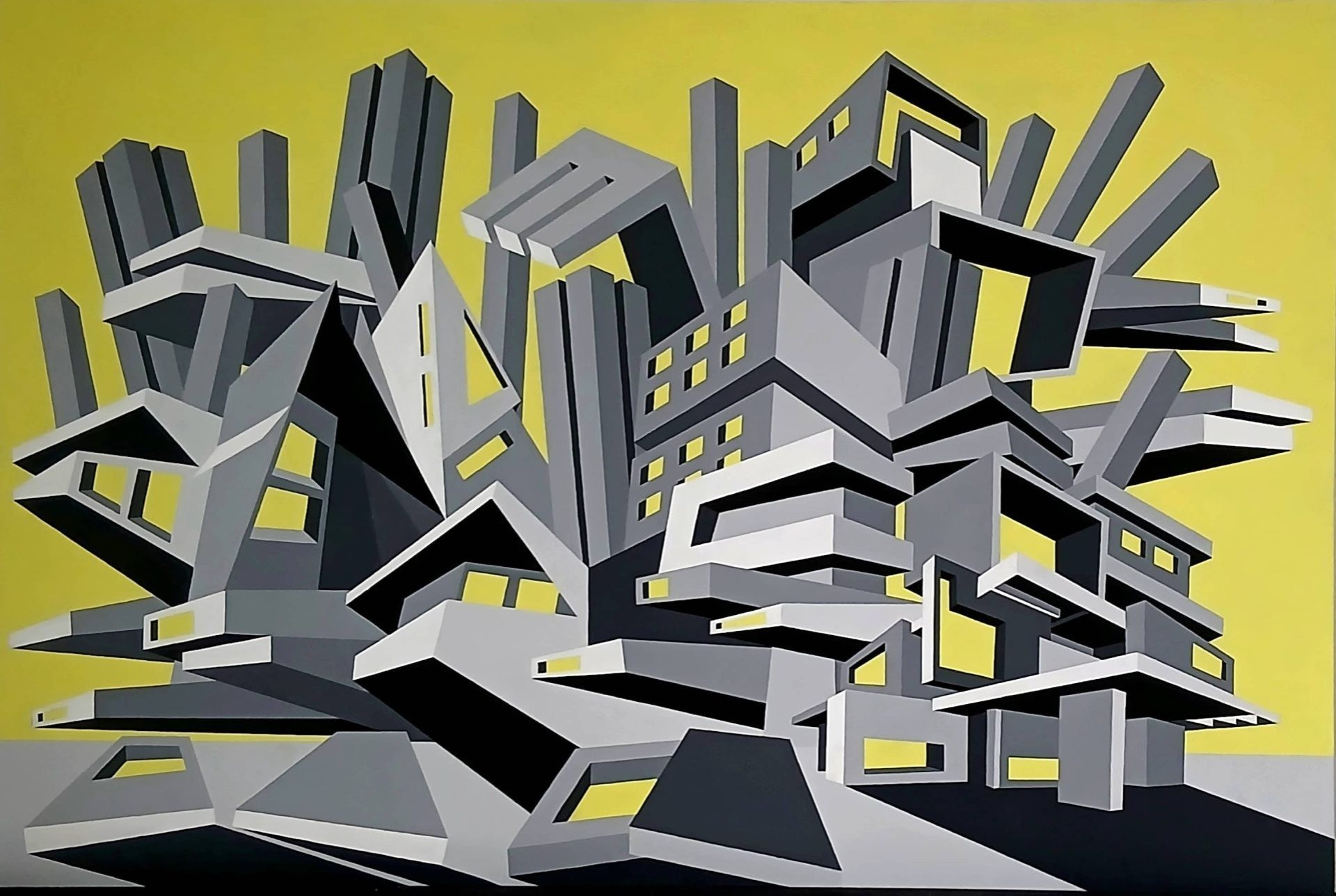 Contiguous monochromes