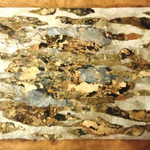 Stream, 2014, Tecnica mista su carta, 43,5x47cm