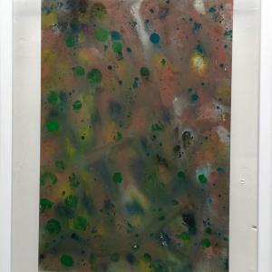 Ground 14, 2014, Pittura spray su duralar, 50x35cm