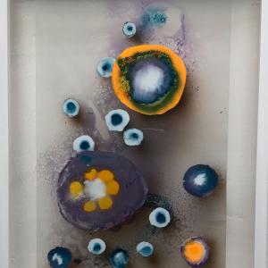 903, 2021, Pittura spray su duralar, 50x35cm