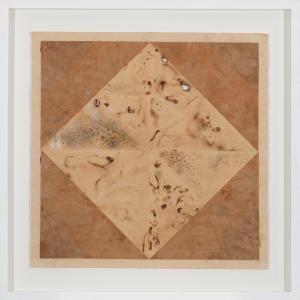 Infinite Square, 2014, Tecnica mista su carta, 65x65cm