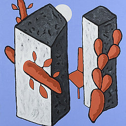 Salvatore Pulvirenti, Il Ricordo, 2022, Olio su tela, 120x140cm