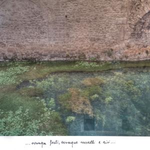 Monastero di San Magno, 2015, Stampa lambda su carta chimica con passepartout manoscritto, 60x90cm