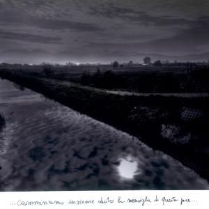 Canale di San Magno, 2015, Stampa lambda  su carta chimica con passepartout manoscritto, 60x90cm