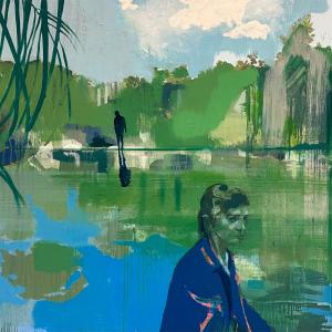 Sight, 2023, Oil on canvas, 80x120cm