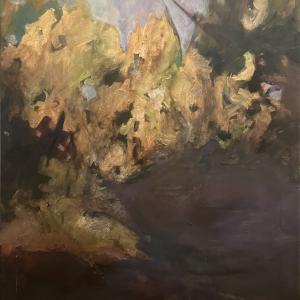 Giulia Di Pasquale, Una parte del tutto, 2022, Olio su tela, 100x90cm