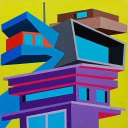 Senza titolo, 2025, Acrilico su tela, 30x30cm