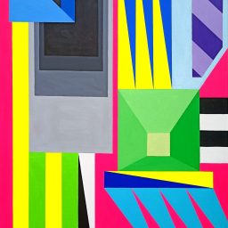 Senza titolo, 2023, Acrilico su tela, 100x70cm