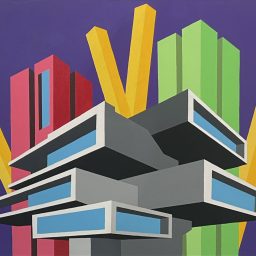 7 ore, 2025, Acrilico su tela, 80x60cm